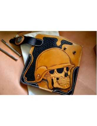 Porte Feuille Cuir Moto