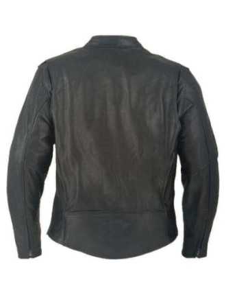 Blouson Moto Homme Cuir Simple