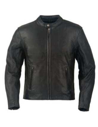 Blouson Moto Homme Cuir Sobre Noir