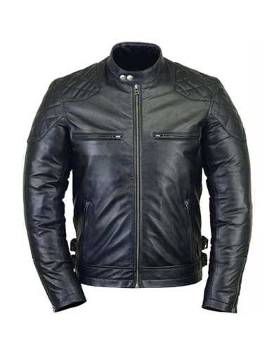 Blouson Moto Homme Cuir British