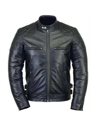 Blouson Moto Homme Cuir British