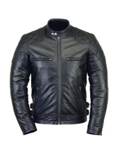 Blouson Moto Homme Cuir British