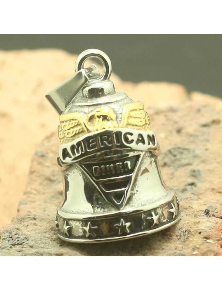 Clochette Acier Guardian Pendentif