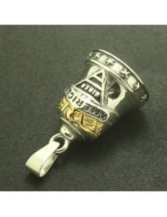 Clochette Acier Guardian Pendentif