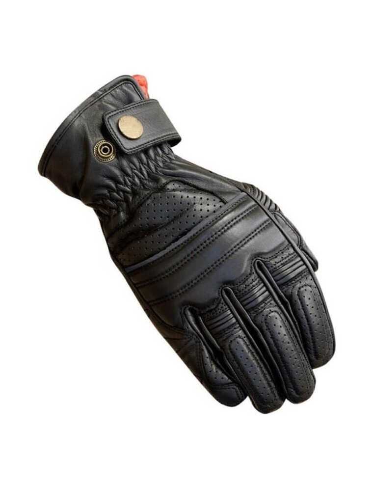 Gant Cuir Noir Homme Zolki