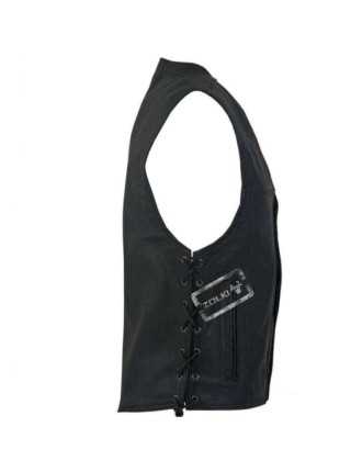 Boléro Cuir Moto Gilet Homme