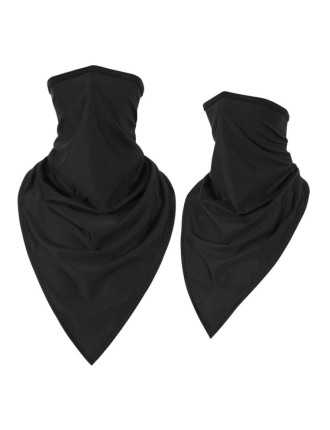 Masque Moto Bandana Noir Zolki