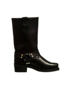 Bottes Moto Cuir Homme
