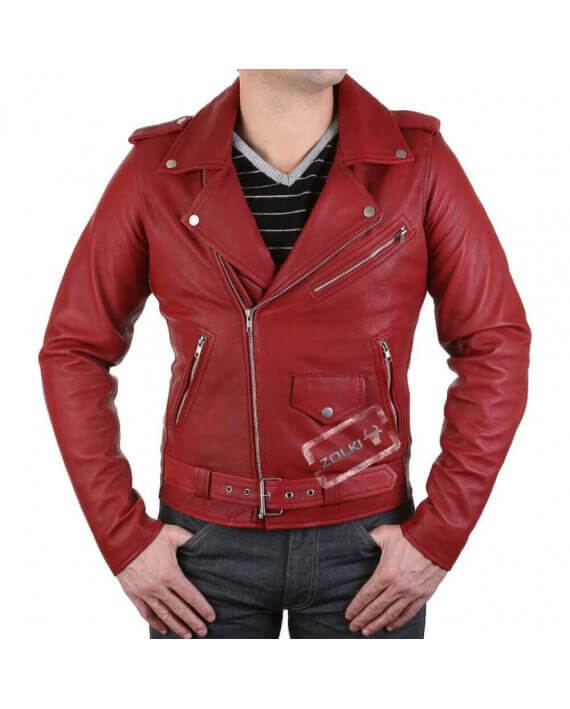 Veste Biker Homme