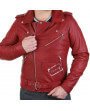 Veste Perfecto Rouge Homme Zolki