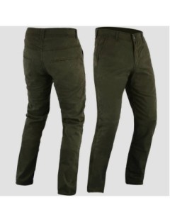 Chino Moto Vert Kevlar Moto Zolki