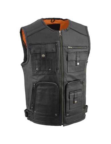 Gilet Moto Multi Pockets Homme Zolki