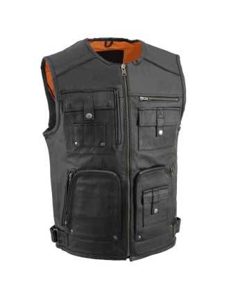 Gilet Moto Multi Pockets Homme Zolki