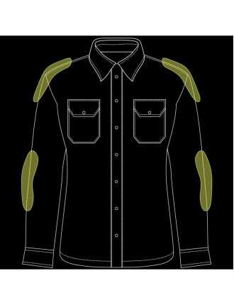 Chemise Kevlar Moto Grise Zolki