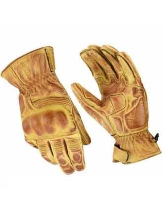 Gants Moto Cuir Vintage