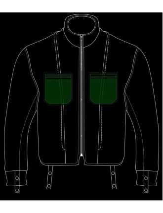 Veste Britanique Cuir Brun Marron Zolki