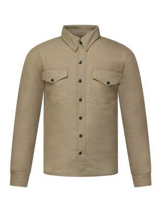 Chemise Moto Kevlar Homme Beige