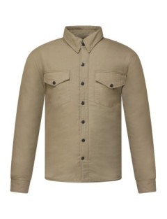 Chemise Moto Kevlar Homme Beige