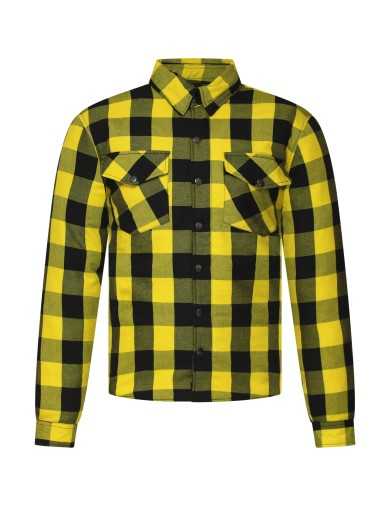 Chemise Moto Kevlar Zolki Noir Jaune