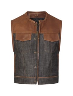 Gilet Cuir Jacket Son's Zolki