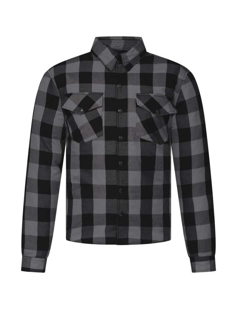 Chemise Kevlar Moto Grise Zolki