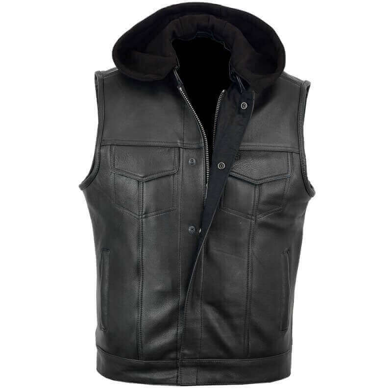 gilet cuir biker style sons of anarchy
