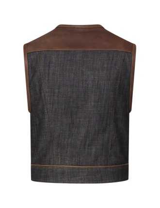 Gilet Cuir Jacket Son's Zolki