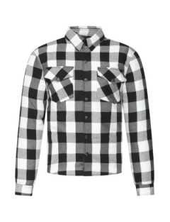Lumberjack Moto Kevlar Noir Blanc