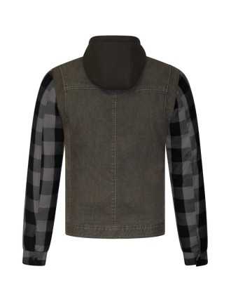 Veste Moto Lumberjack Capuche Zolki