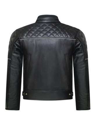 Blouson Moto Homme Bandes Sécurité Réfléchissantes