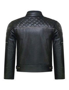 Blouson Moto Homme Bandes Sécurité Réfléchissantes