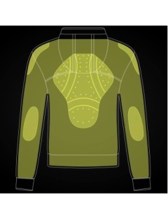 Doublure Kevlar et Protection Moto Sweat Capuche