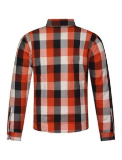 Chemise Kevlar Noir Orange Kaki Biker