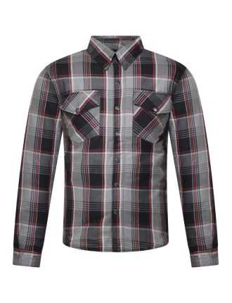 Chemise Grise Moto Kevlar Zolki