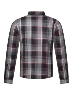 Chemise Biker Noire Grise Kevlar Zolki