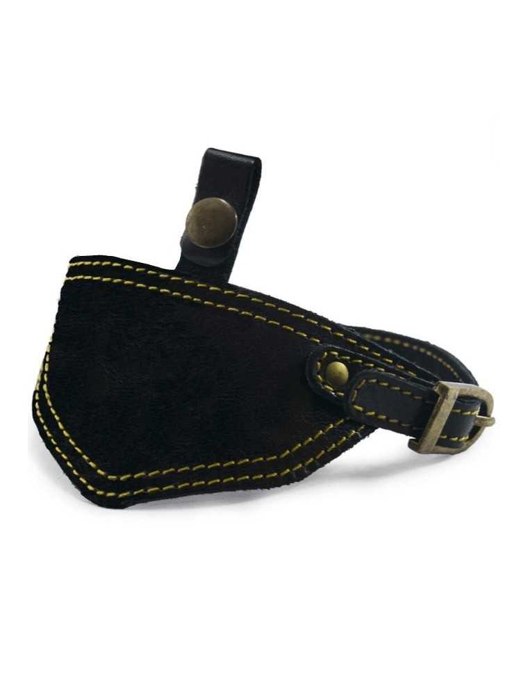 Protection Selecteur Cuir Chaussures Moto Cuir