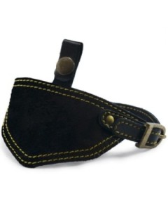 Protection Selecteur Cuir Chaussures Moto Cuir