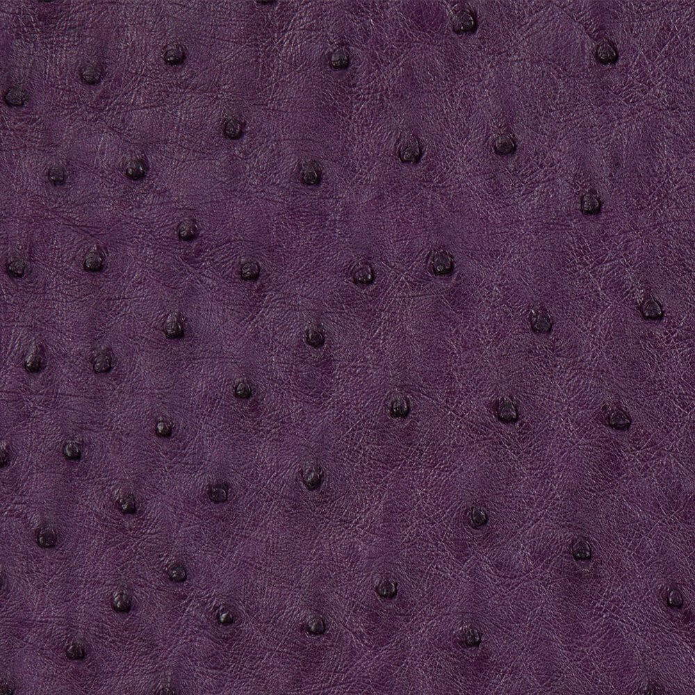 cuir d'autruche violet
