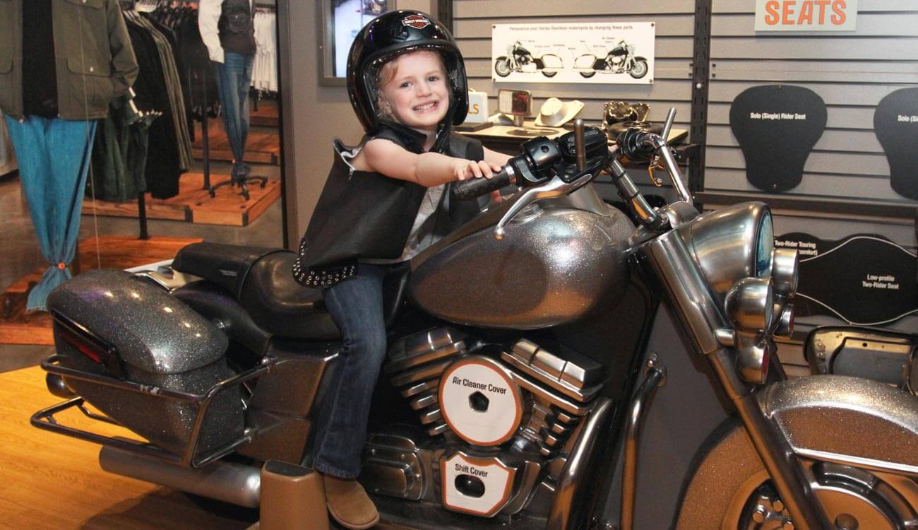 Harley-Davidson : des deux roues pour les enfants de 3 ans